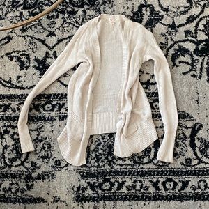 Mossimo Cream Cardigan